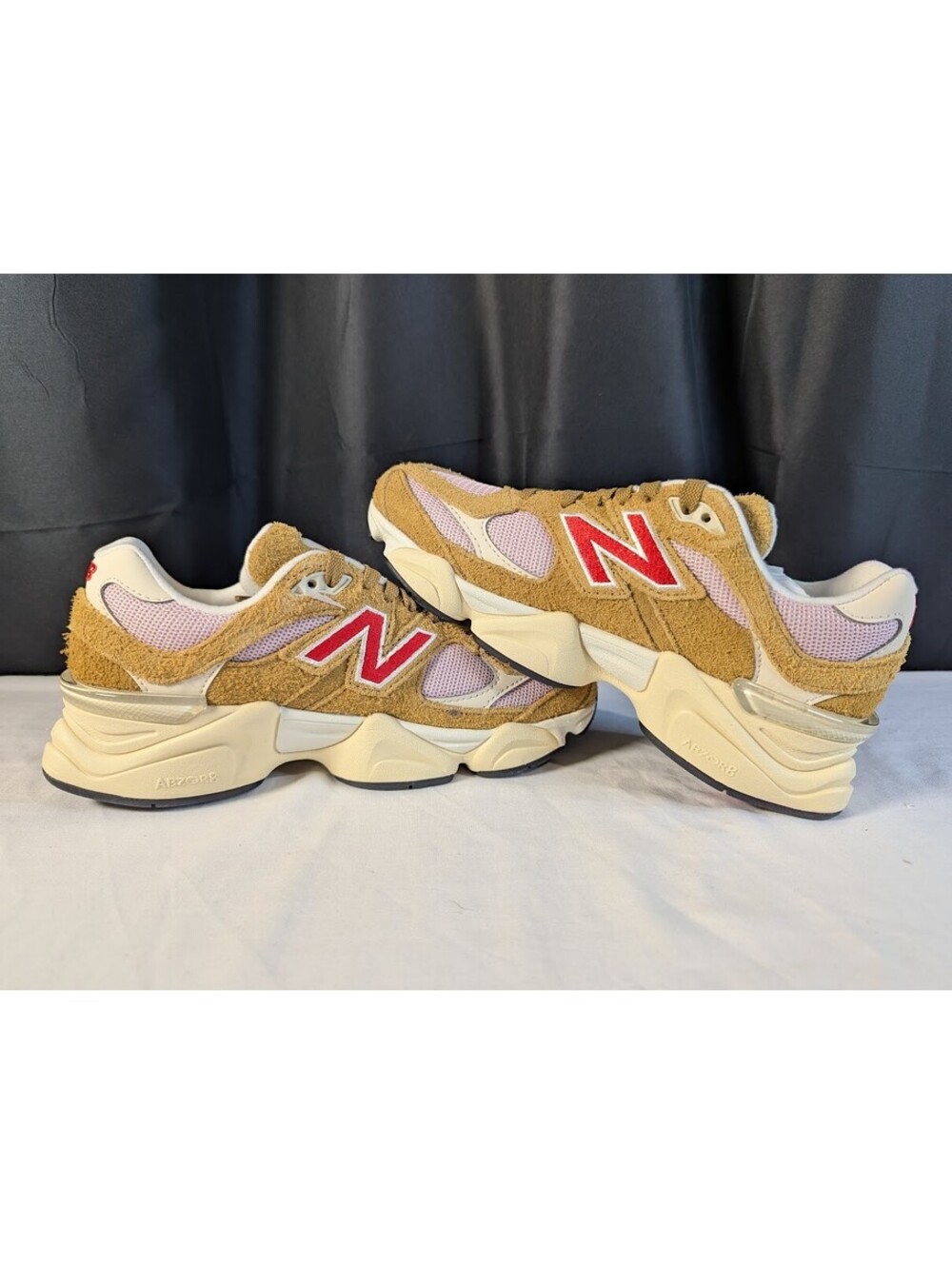 New Balance 9060 Great Plains Beige Pink GS Kids Size 5Y Women 6.5 GC9060VD NWB